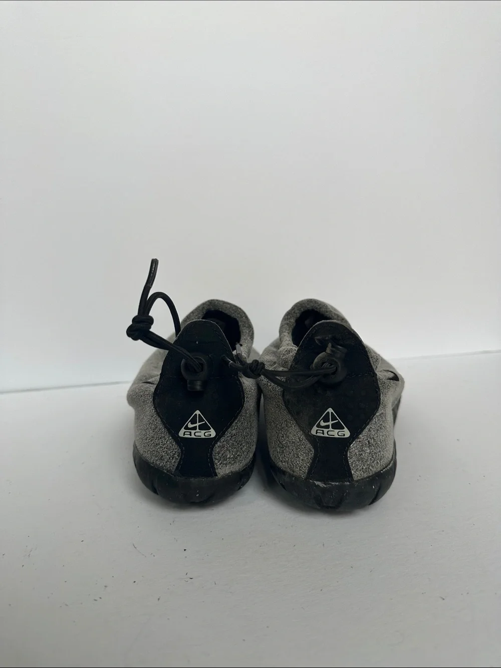 Rare Vintage 1994 Nike Air Mocasin Casual Shoes in Heather Gray